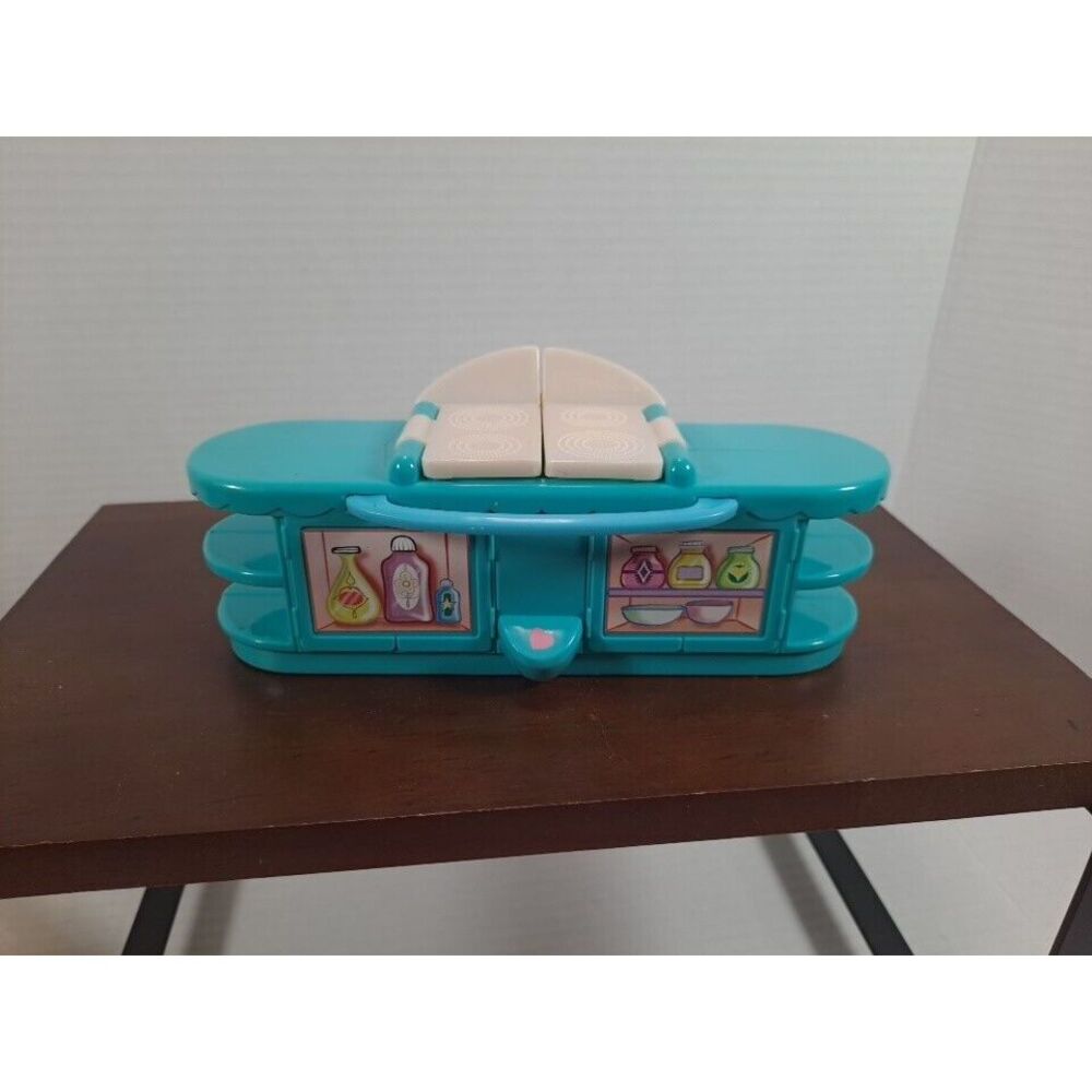 My Little Pony Celebration Castle Blue Stove &‎ Kitchen Island Sink Furniture